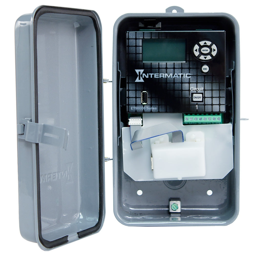 Astronomic 365-Day 1-Circuit Electronic Control, 120-277 VAC, 50/60 Hz, SPDT, Outdoor Metal Enclosure, Ethernet Included