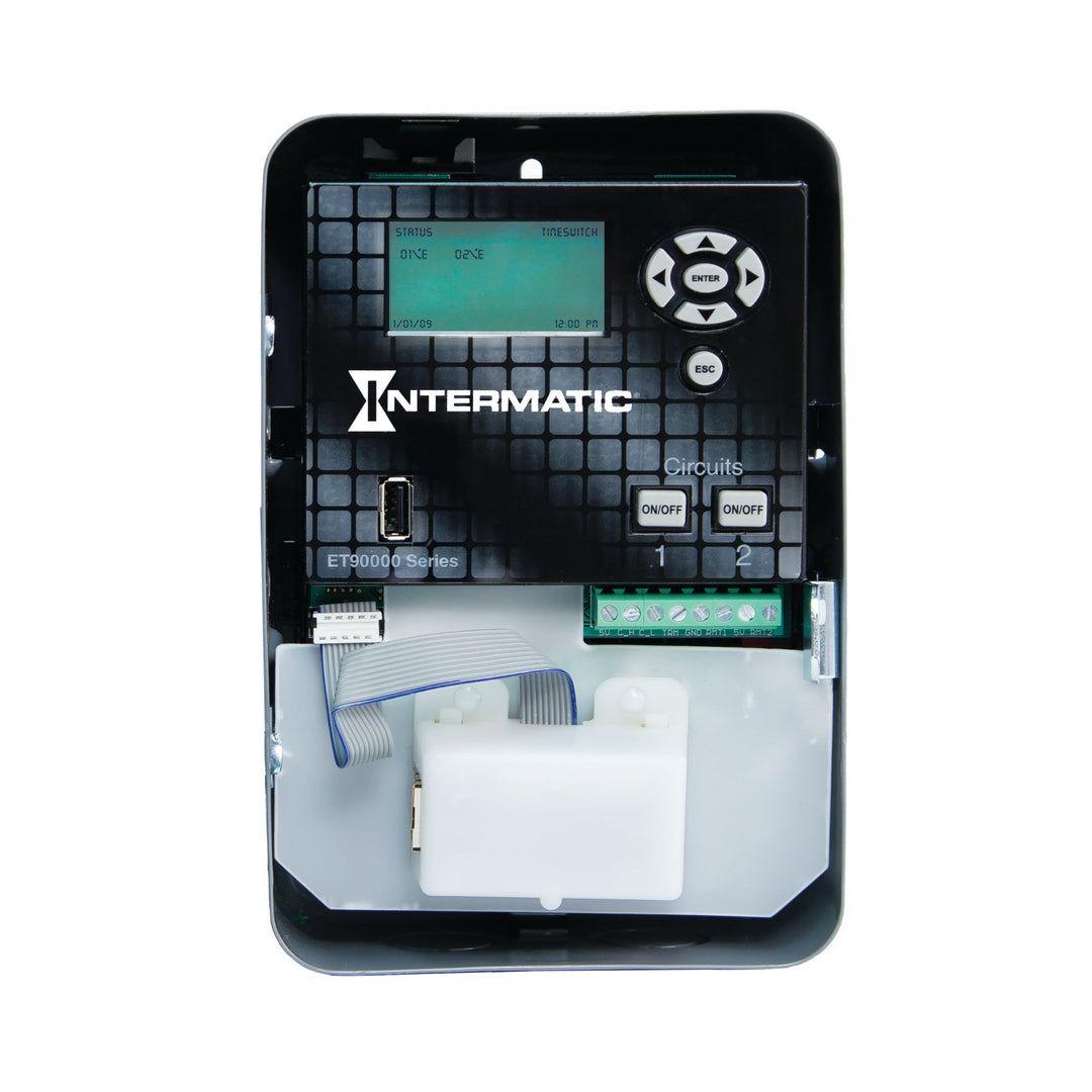 Astronomic 365-Day 2-Circuit Electronic Control, 120-277 VAC, 50/60 Hz, 2-SPDT, Indoor Metal Enclosure, Ethernet Included