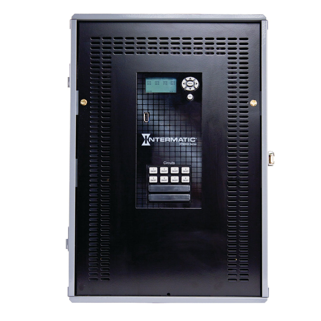 Astronomic 365-Day 8-Circuit Electronic Control, 120-277 VAC, 50/60 Hz, 8-SPDT/4-DPDT, Outdoor Metal Enclosure, Ethernet Included