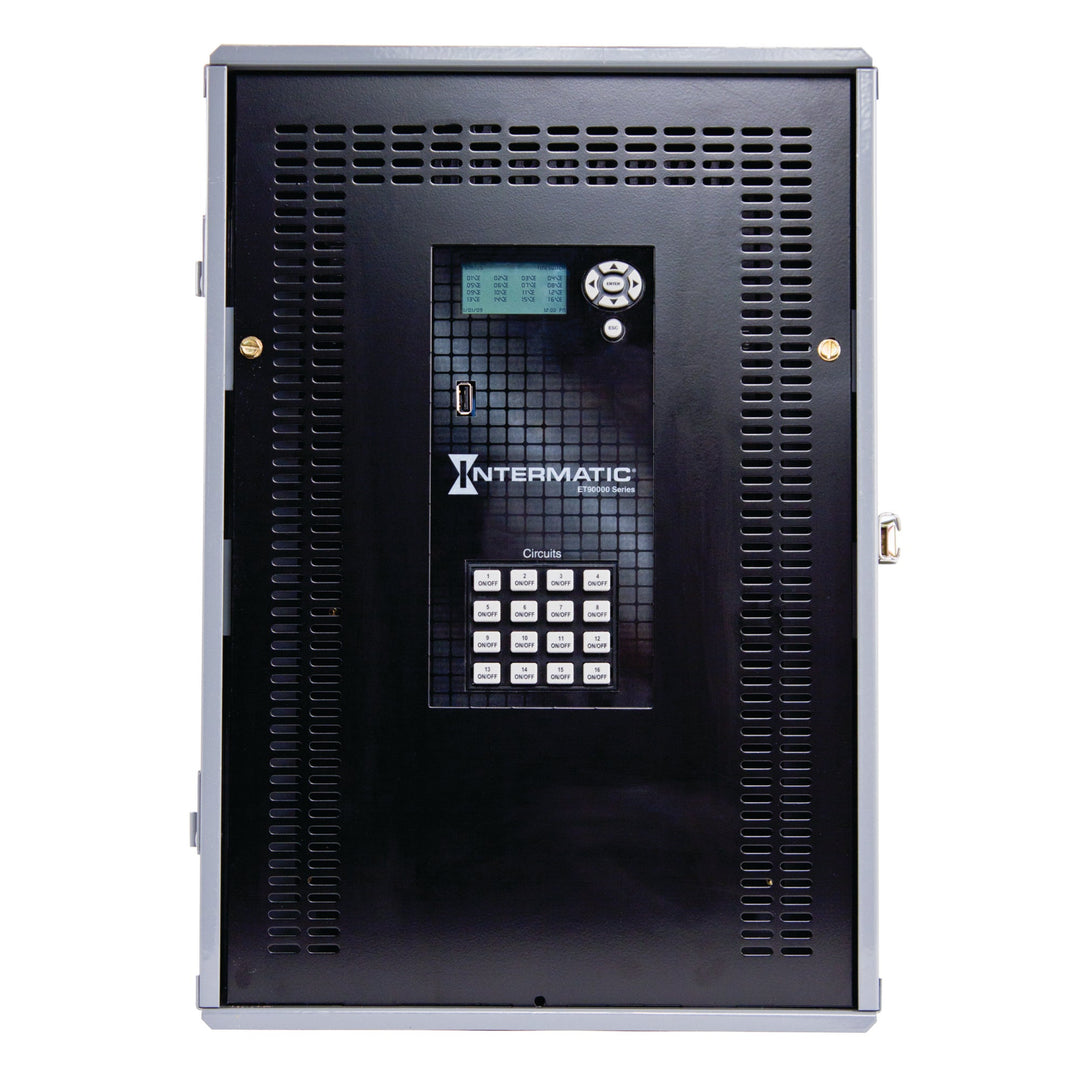 Astronomic 365-Day 16-Circuit Electronic Control, 120-277 VAC, 50/60 Hz, 16-SPDT/8-DPDT, Outdoor Metal Enclosure, Ethernet Included
