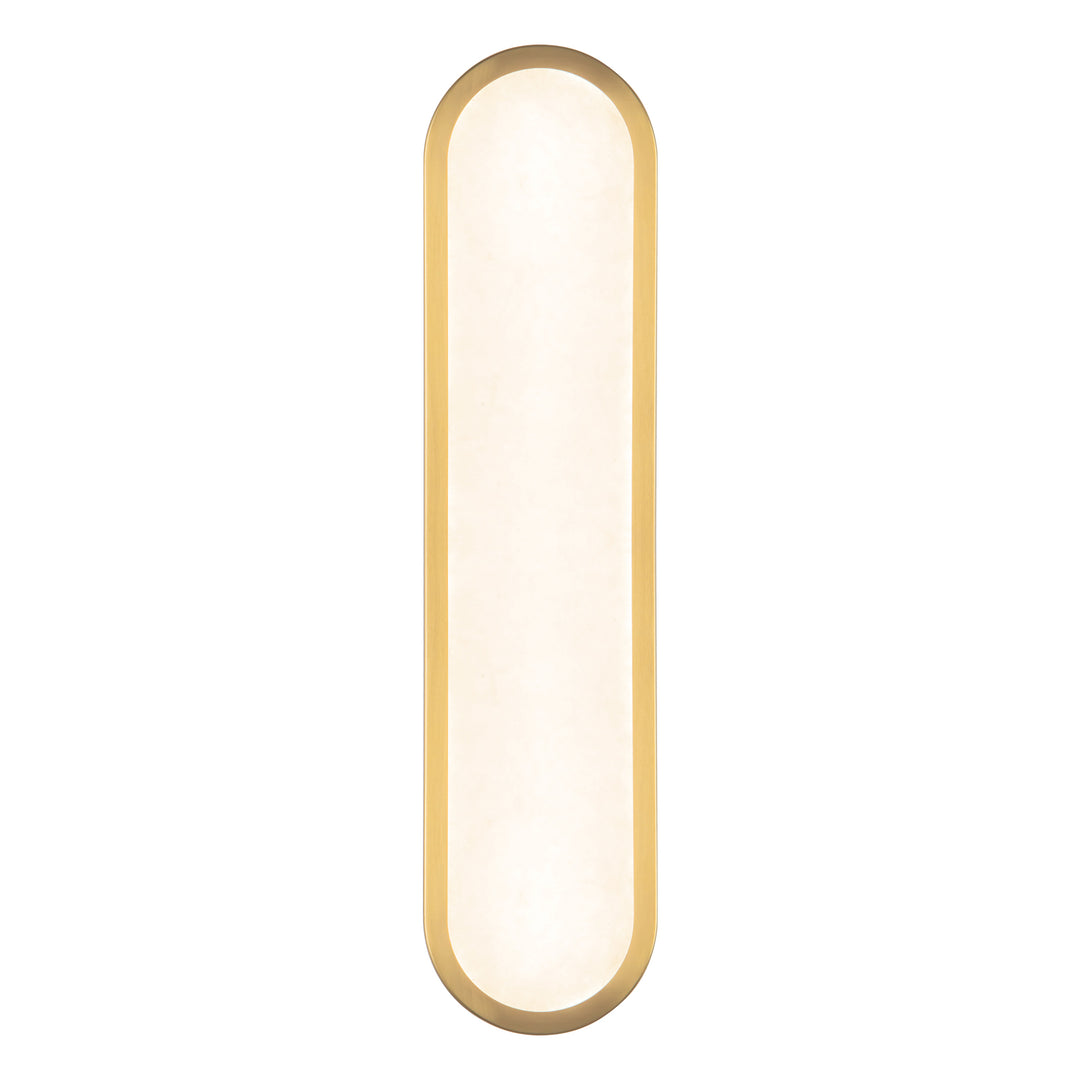 Evelyn 22-in Gold dimmable LED Bathroom Vanity Light