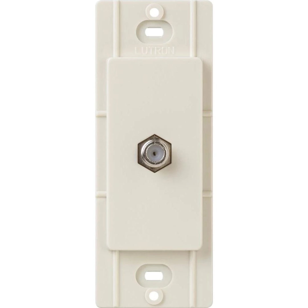 CLARO CABLE TV JACK LIGHT ALMOND