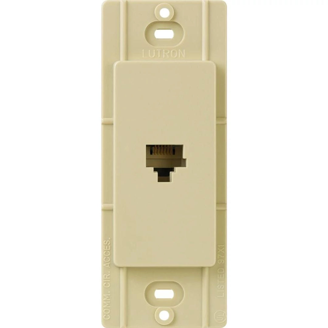 CLARO TELEPHONE JACK 6 CONDUCTOR IVORY