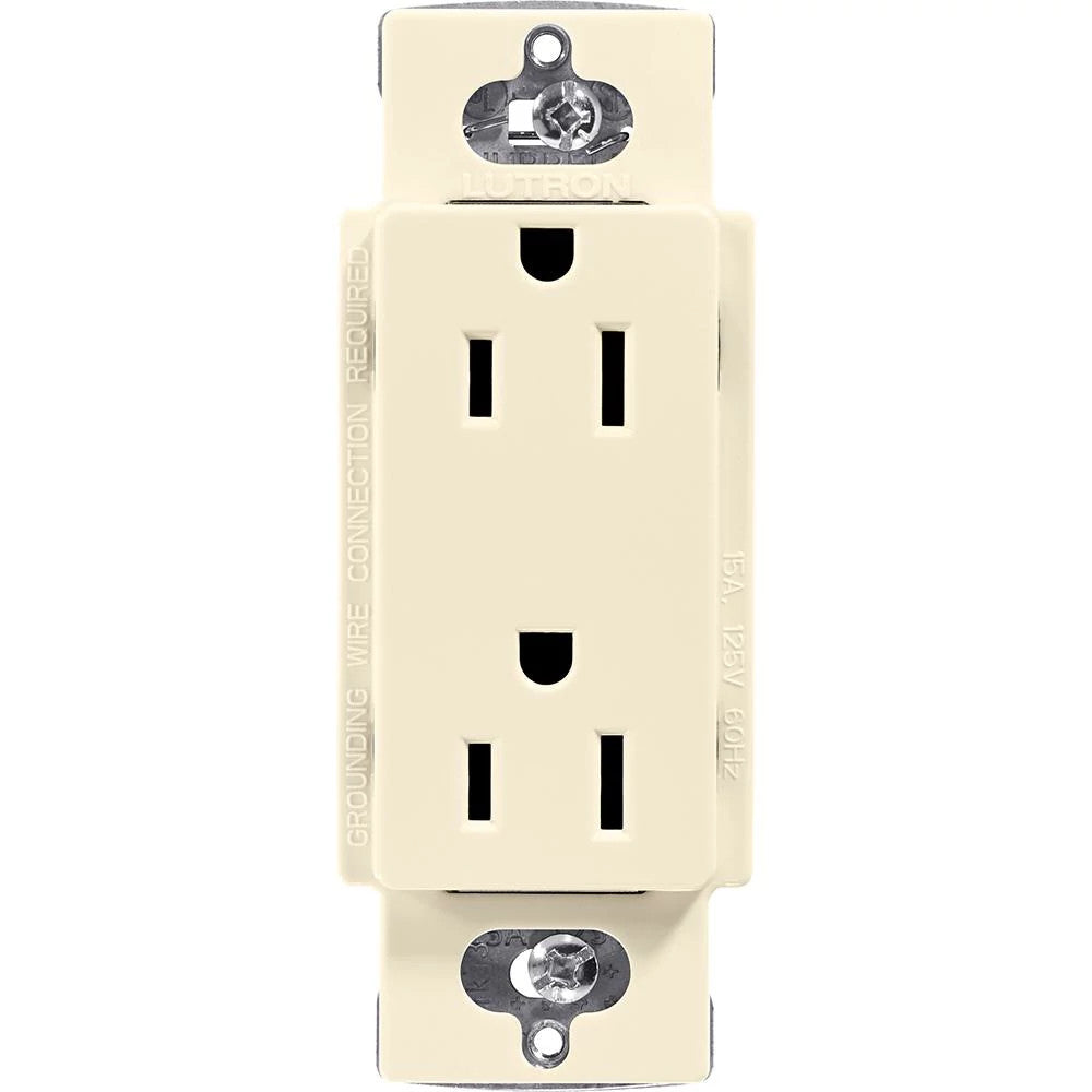CLARO 15A RECEPTACLE ALMOND
