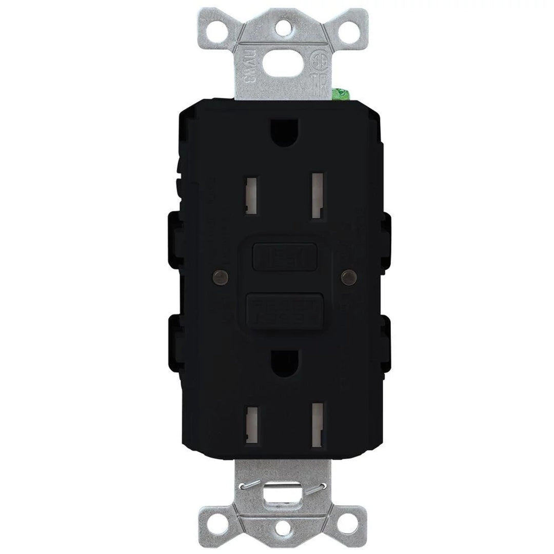 CA 15A GFCI SELF TESTING RECEPTACLE BL