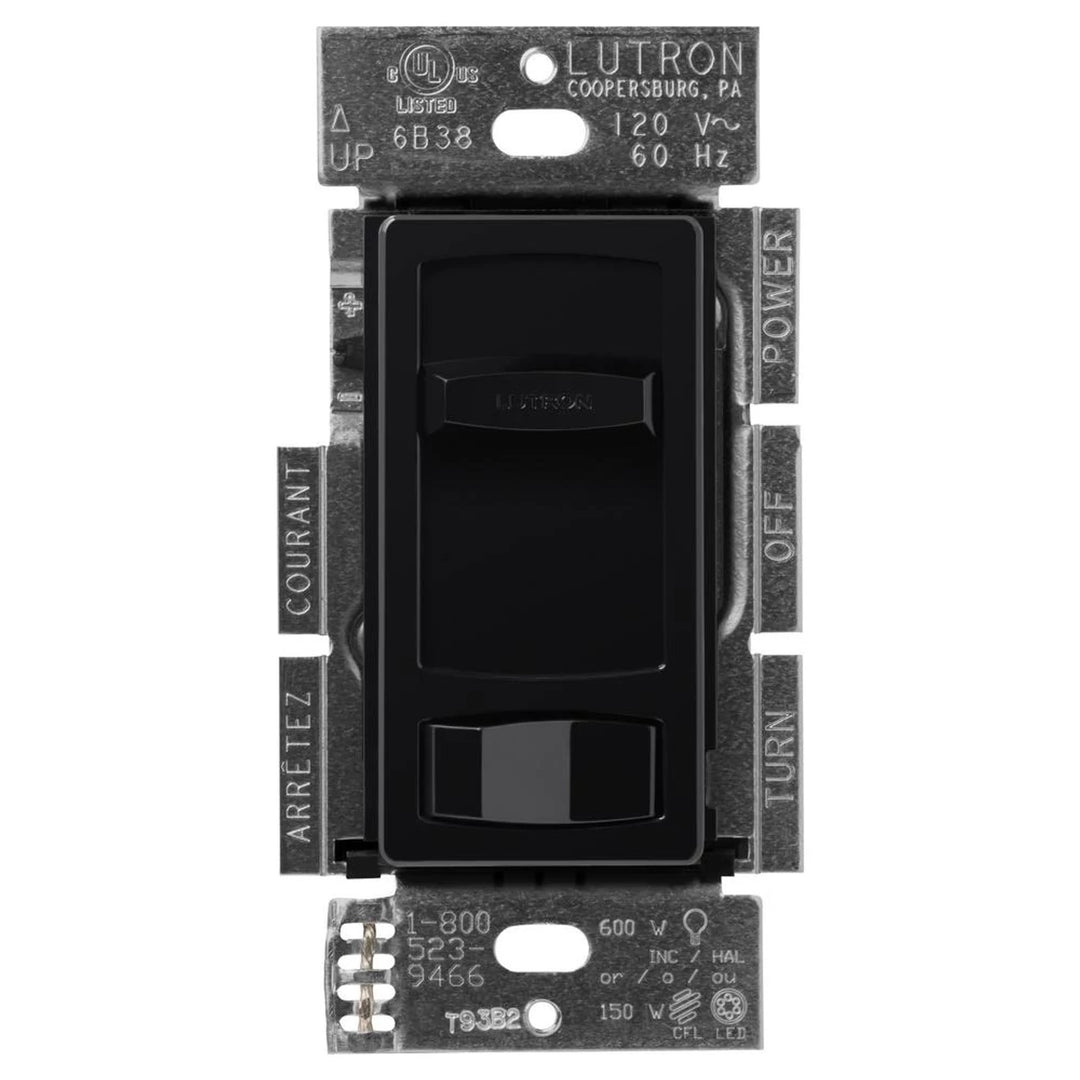 CONTOUR CFL/LED CLAM BLACK CSA