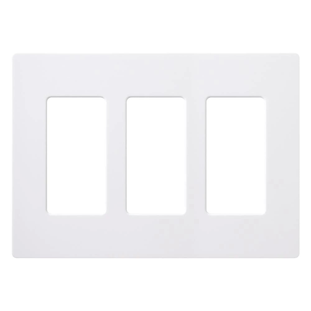 CLARO WALLPLATE 3 GNG 24 PK WHITE