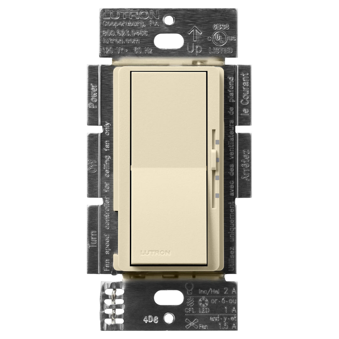 DIVA 3-SPEED LIGHT/FAN SW SATIN COLOR SD