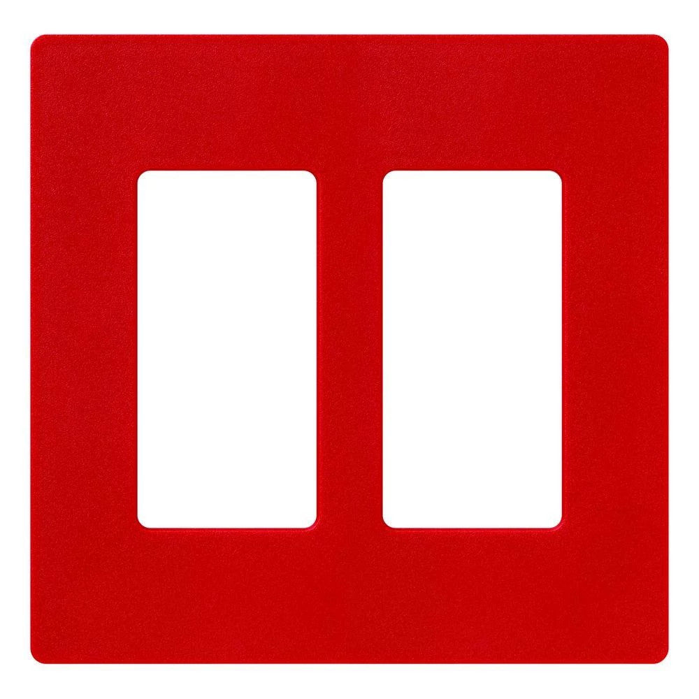 SATIN COLOR 2-GANG WALLPLATE HOT