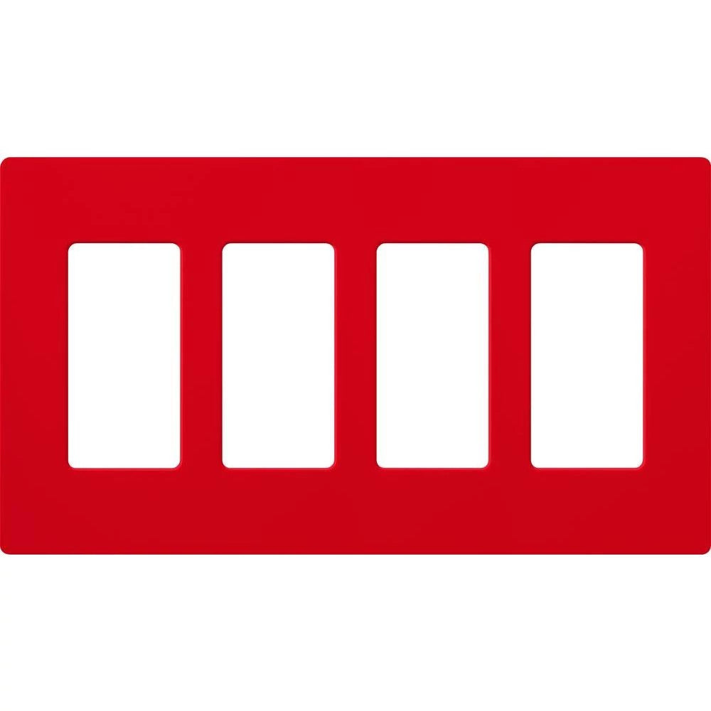 SATIN WALLPLATE 4G SR