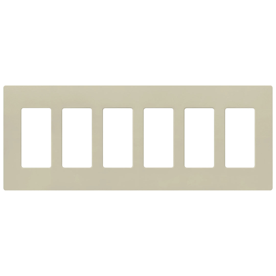 SATIN WALLPLATE 6G CY