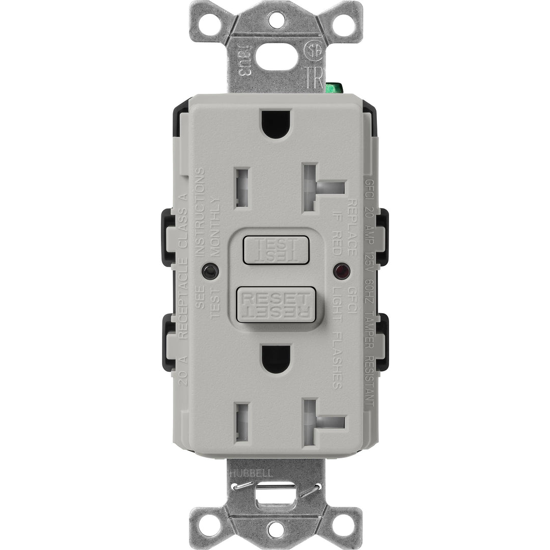 SATIN 20A GFCI REC PB