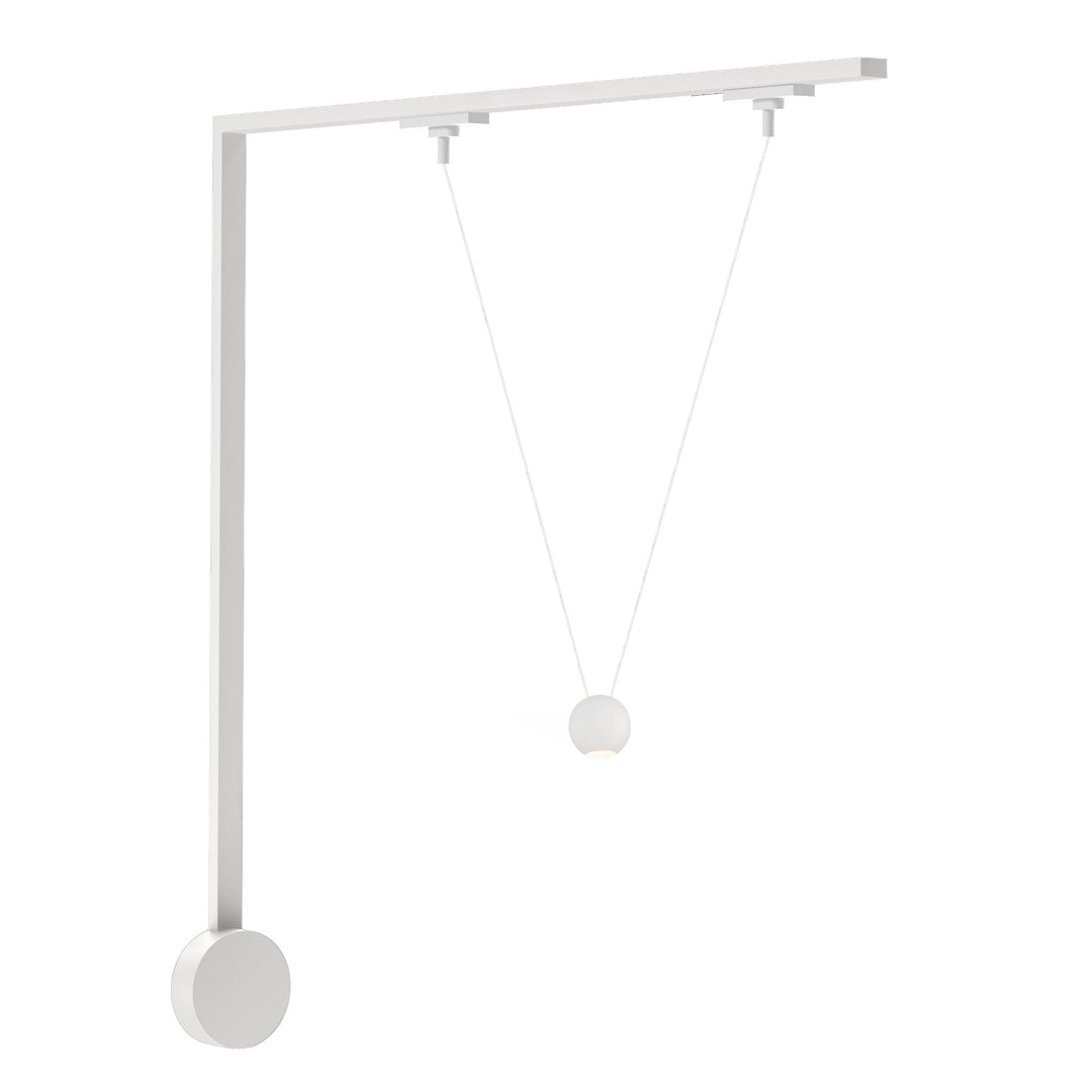 Faria Double 3-in White dimmable LED Trilo Wall Kit