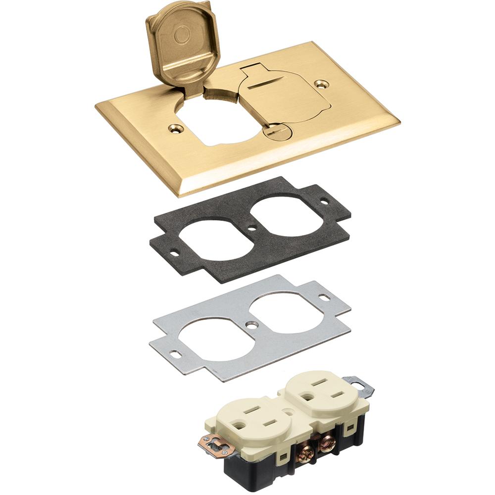 1 GANG MTL COVER KIT