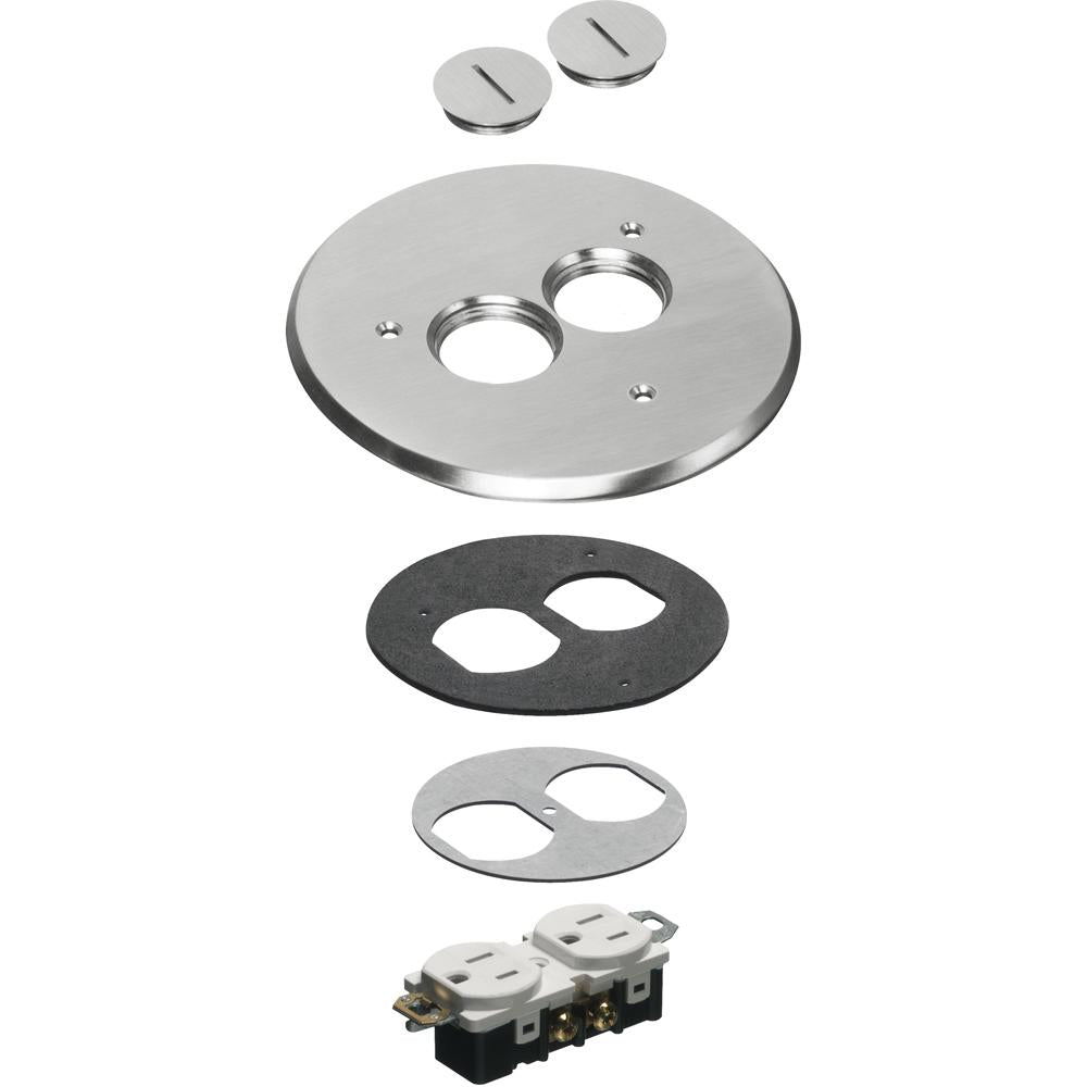 6" NICKEL COVER KIT