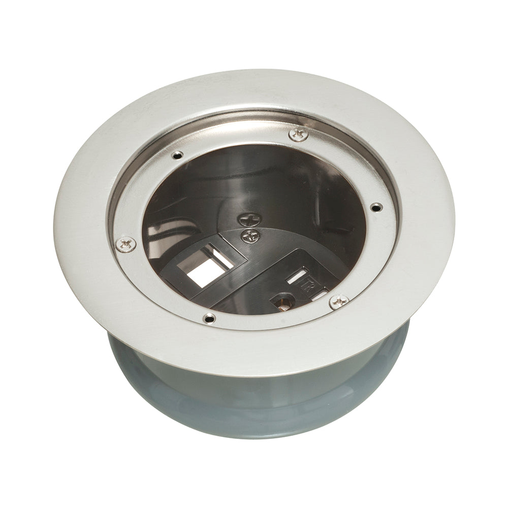 NICKEL RECESSED COVER