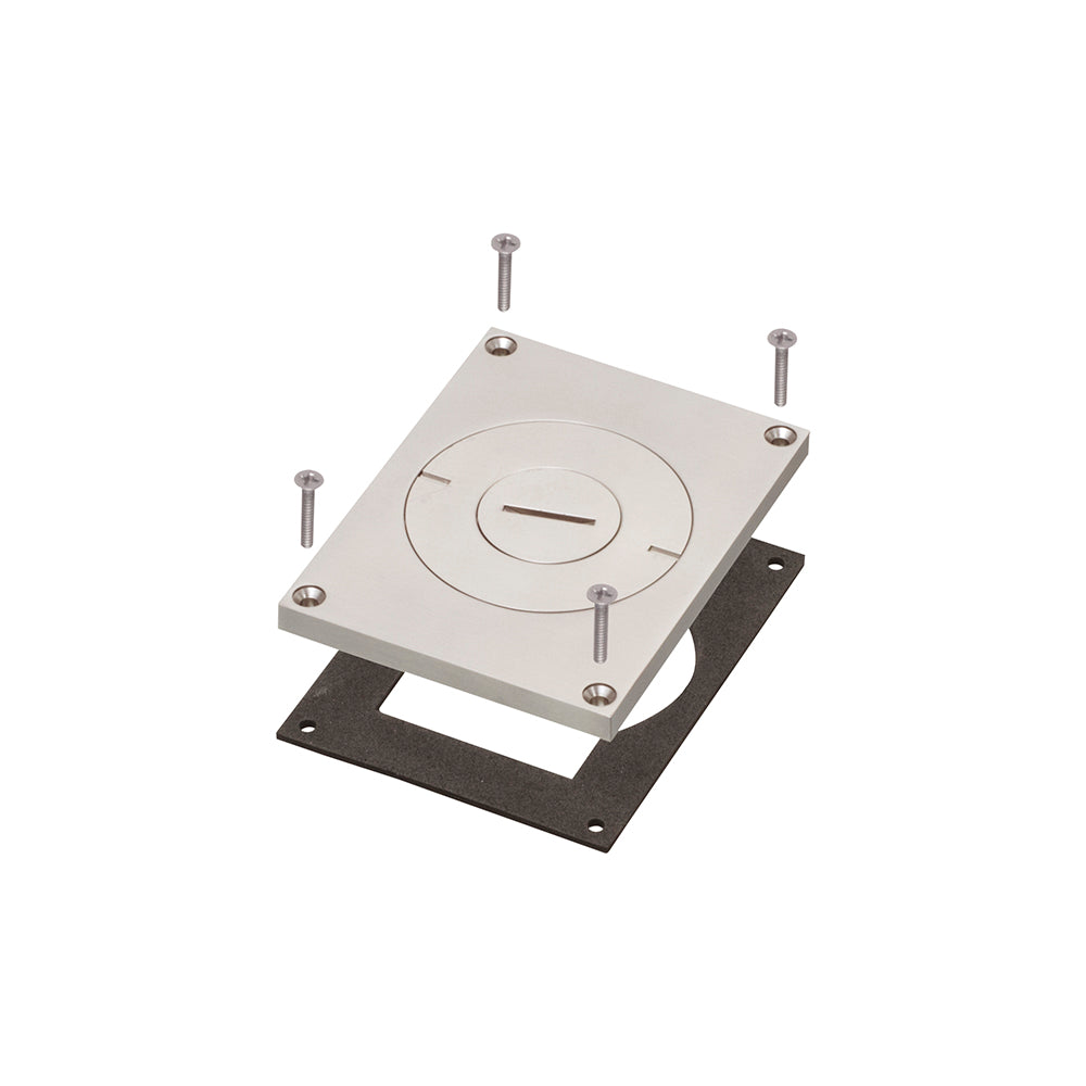 NICKEL FLOOR BOX