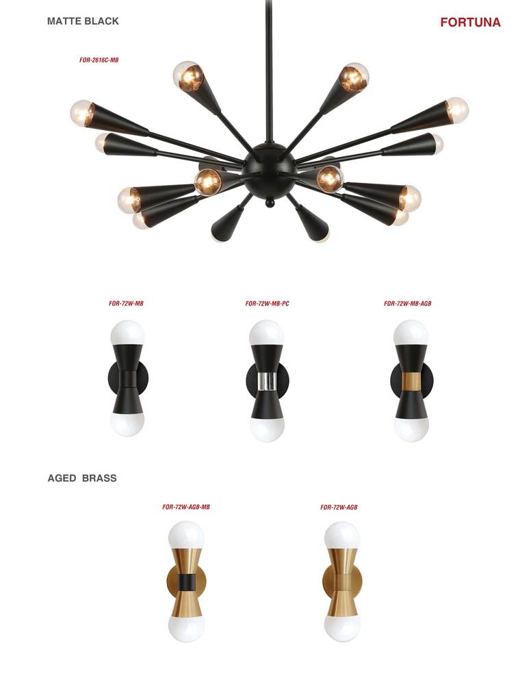 2LT Incandescent Wall Sconce, MB