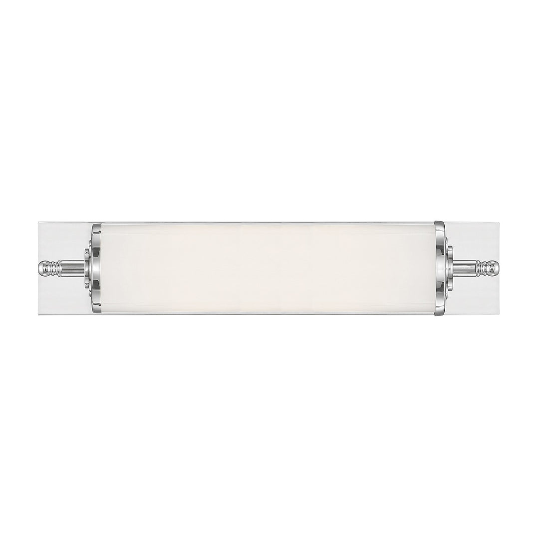 Foster 1 Light LED Polished Chrome Bathroom Vanity