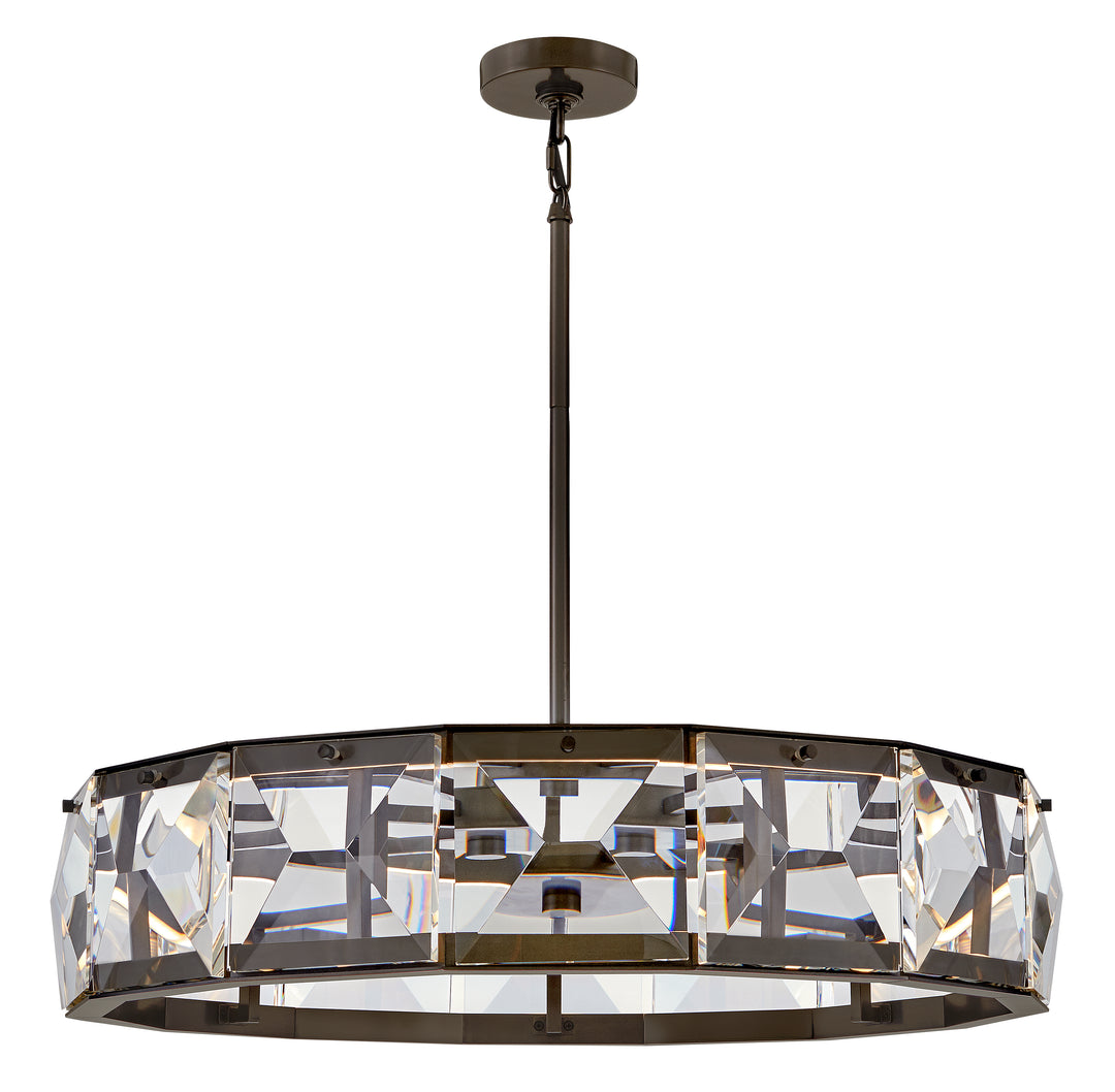 Medium LED Drum Chandelier