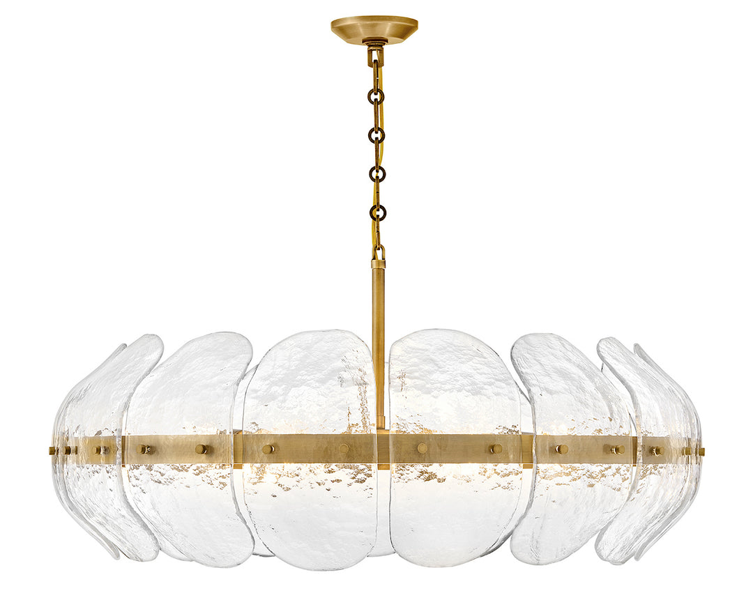 Large Convertible Drum Chandelier