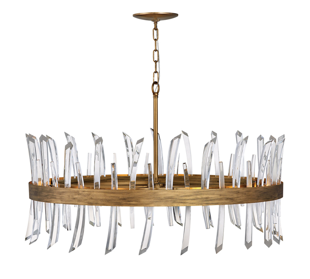 Large Single Tier Chandelier