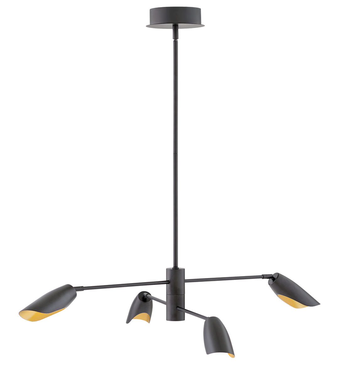 Large Adjustable Convertible Single Tier Chandelie