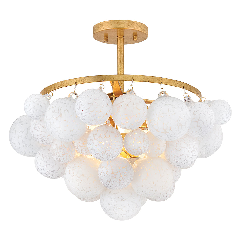 Medium Semi-Flush Mount