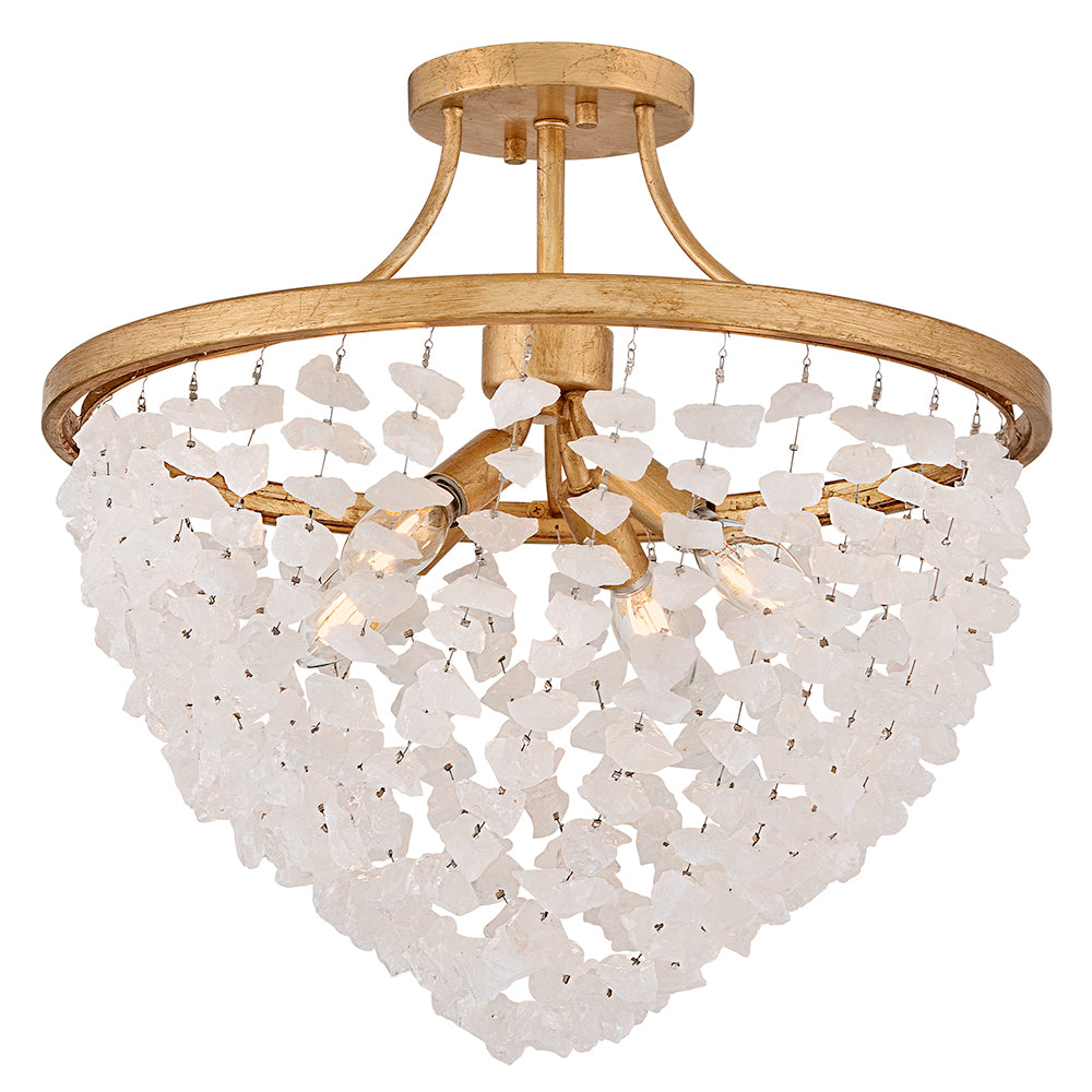 Medium Semi-Flush Mount