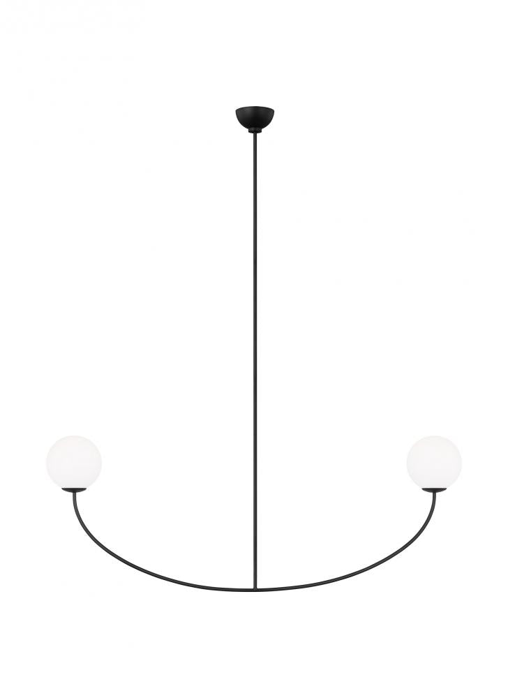 Grand Linear Chandelier