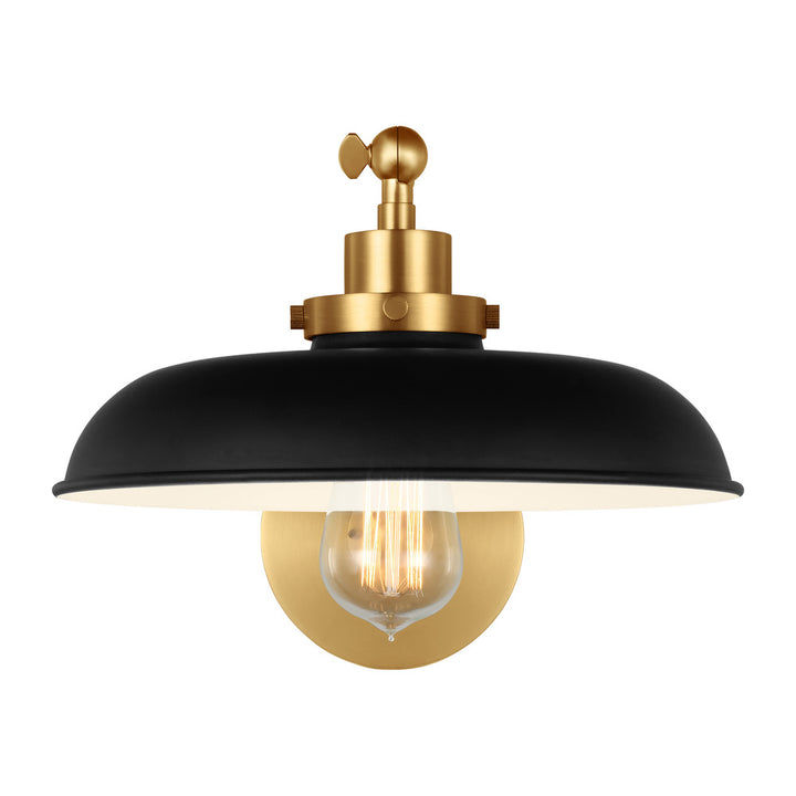 Wellfleet Single Arm Wide Task Sconce