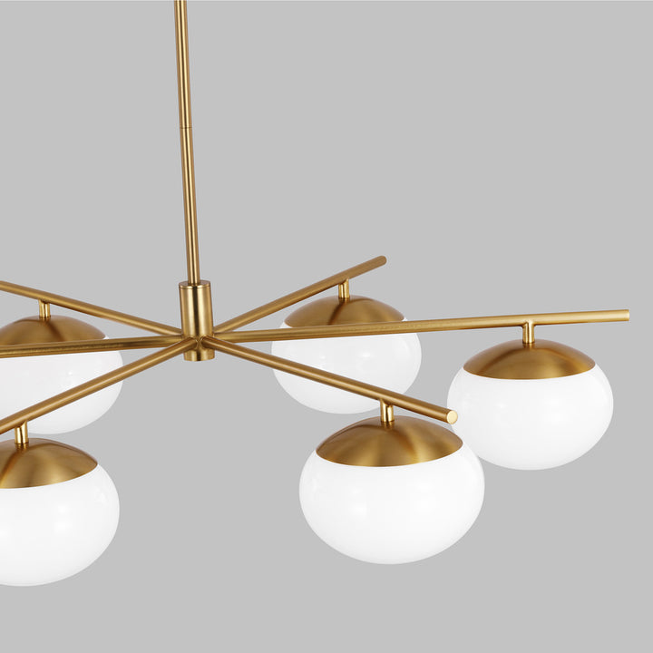 Lune Medium Linear Chandelier