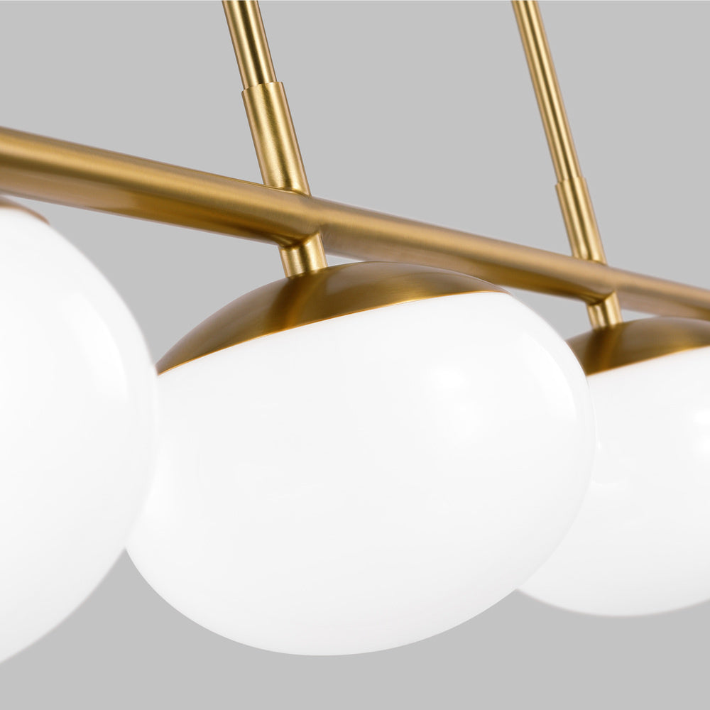 Lune Large Linear Chandelier