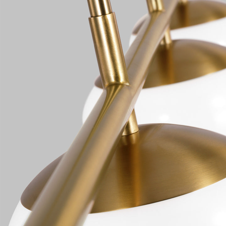 Lune Large Linear Chandelier