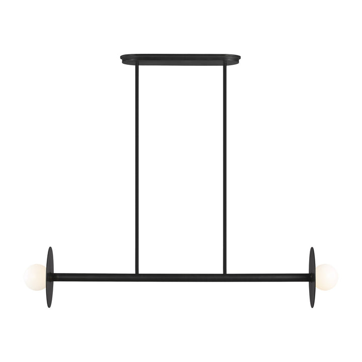 Nodes Medium Linear Chandelier