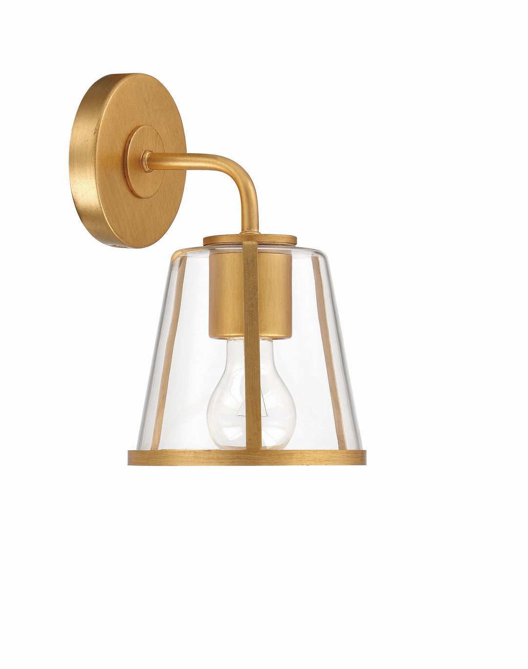 Fulton 1 Light Antique Gold Sconce
