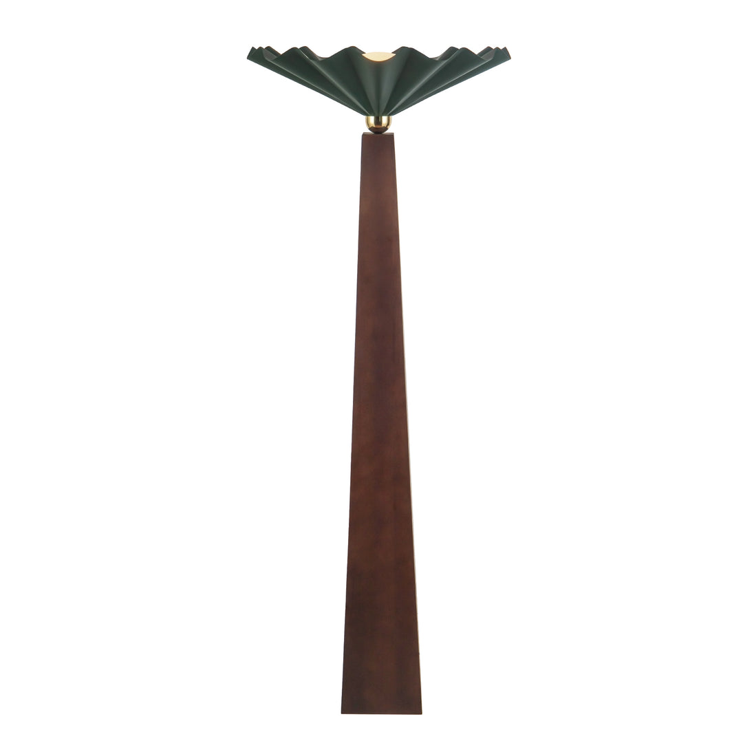 Furrow 65-in Green Floor Lamp