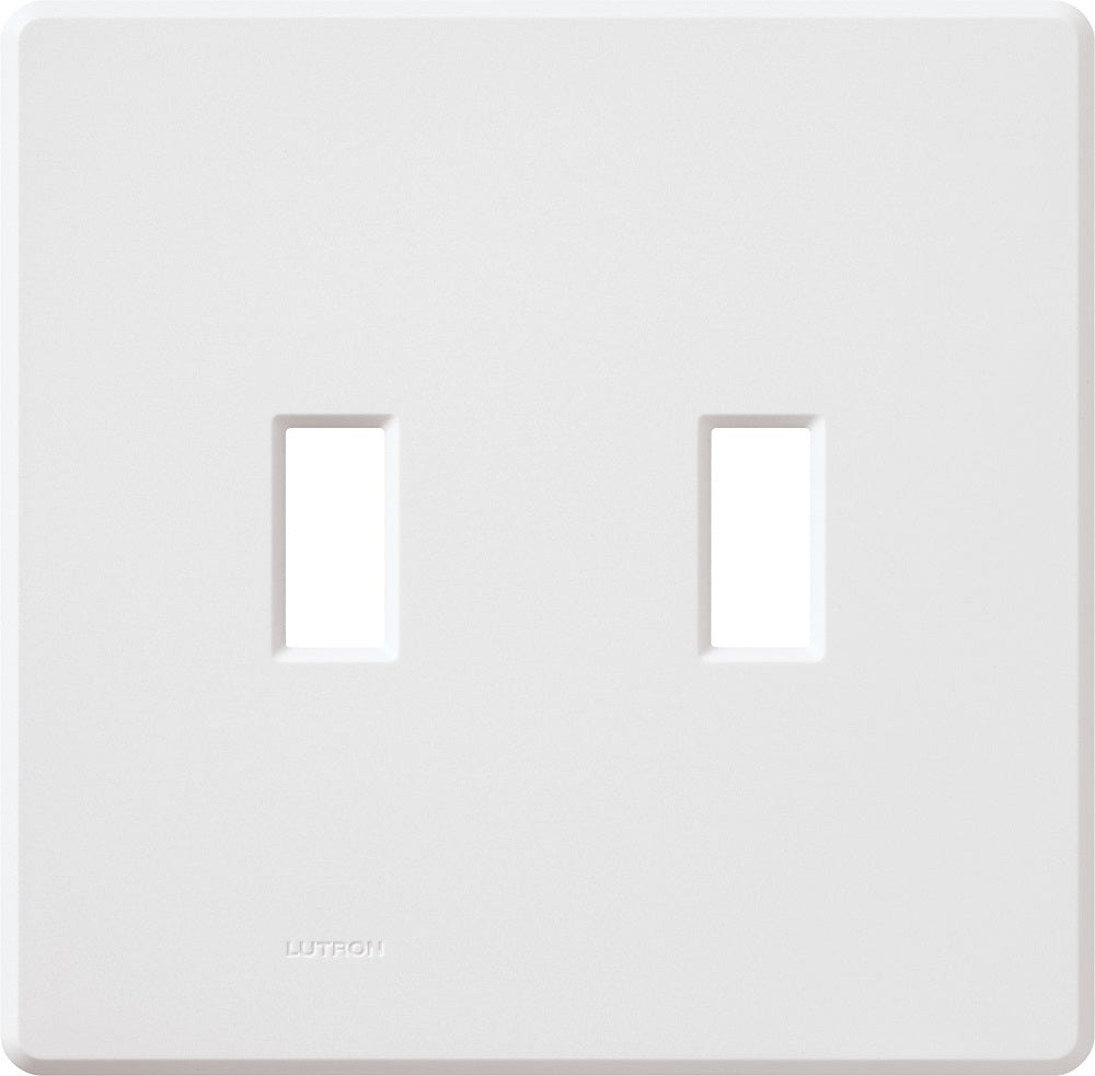 FASSADA FASHION WALLPLATE, 2 GANG, WH