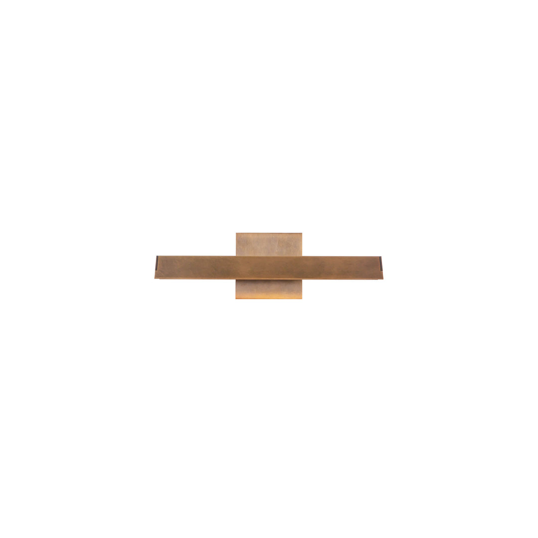 Galleria 15-in Brass dimmable LED Wall Sconce