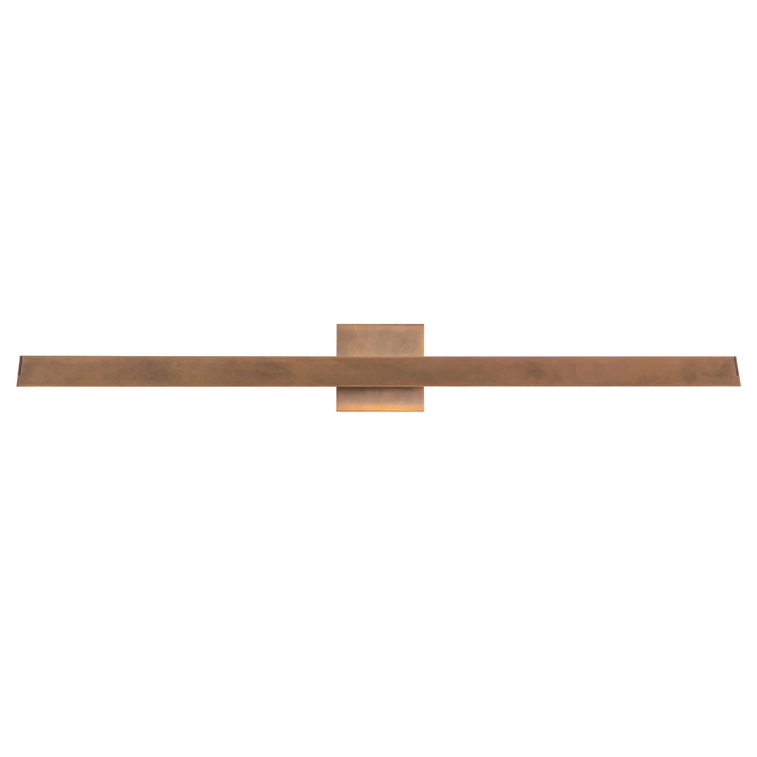 Galleria 37-in Brass dimmable LED Wall Sconce