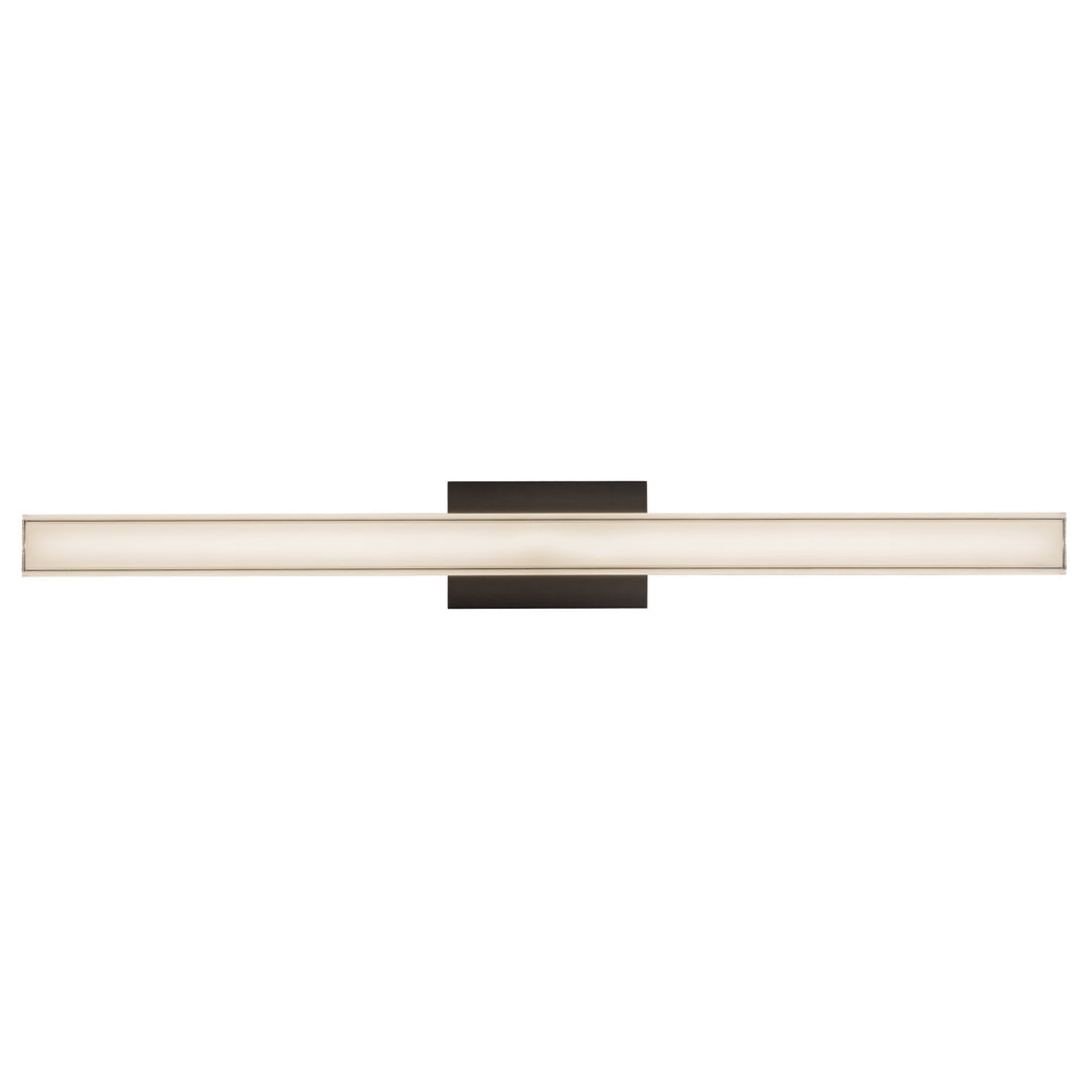 Garland 36-in Black dimmable LED Wall Sconce