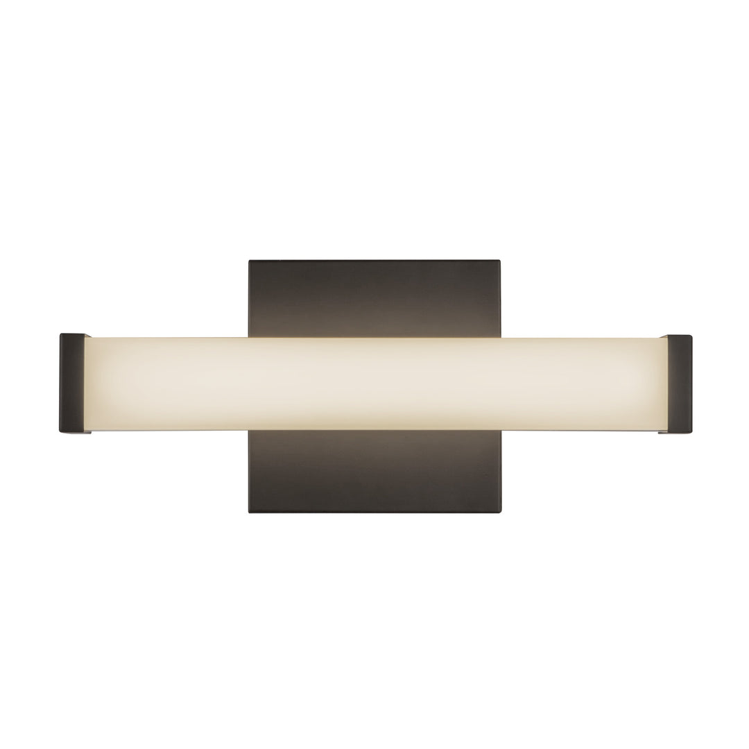 Geri 12-in Black dimmable LED Wall Sconce