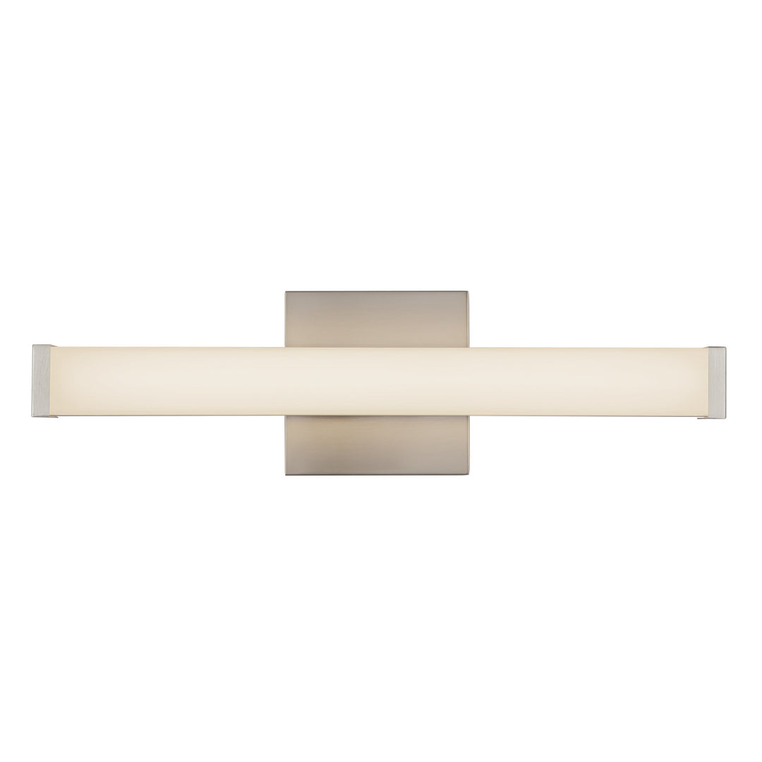 Geri 18-in Silver dimmable LED Wall Sconce
