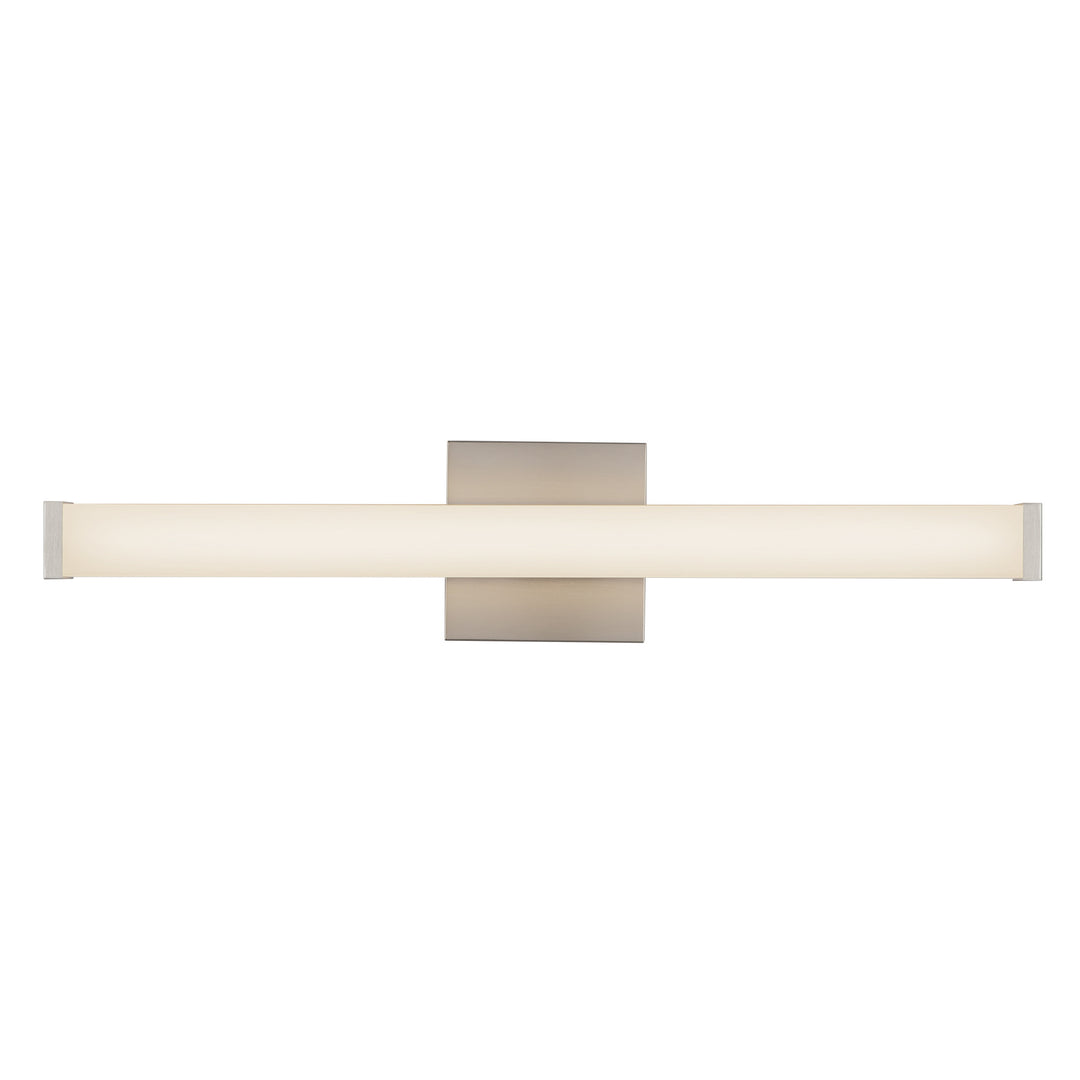 Geri 24-in Silver dimmable LED Wall Sconce