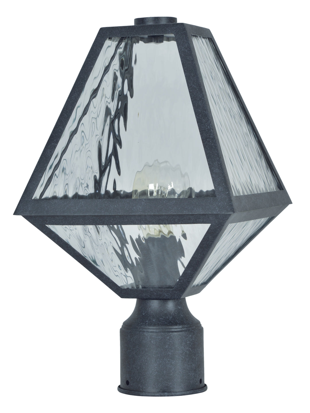 Brian Patrick Flynn Glacier 1 Light Black Charcoal Small Outdoor Post