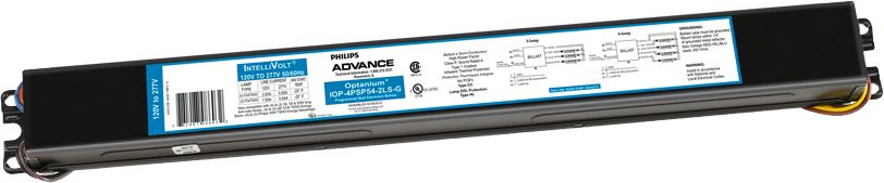 ELE BALLAST (4) F54T5/HO 120-277V