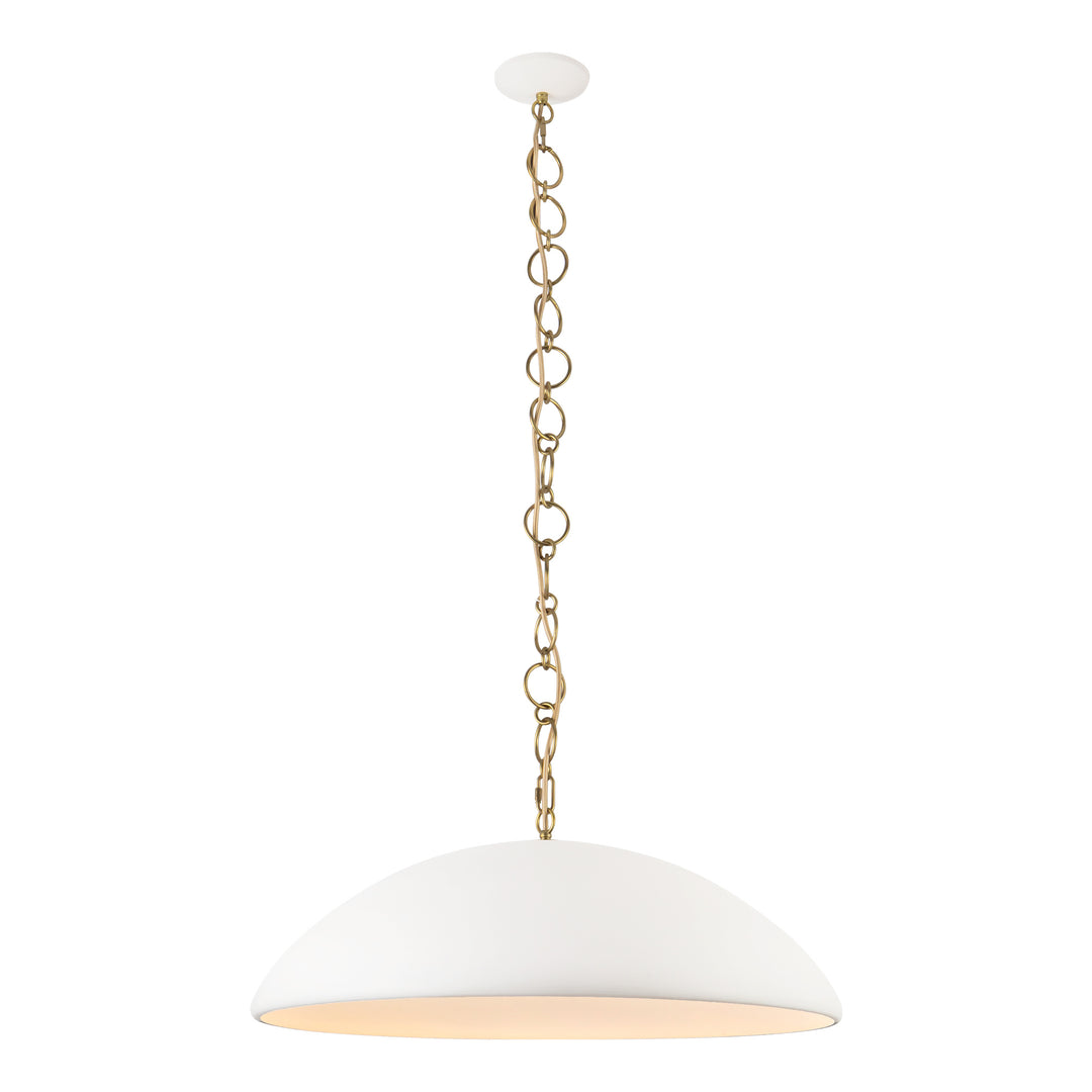 Grant 27-in White Pendant