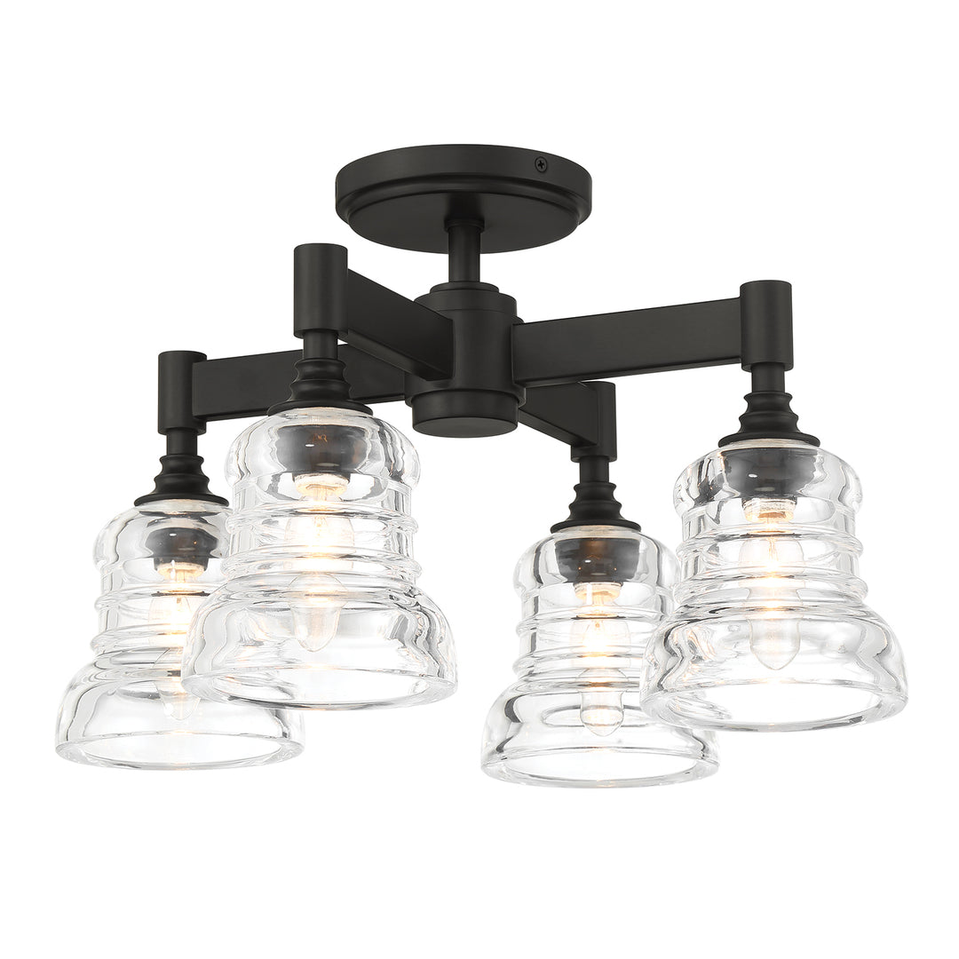 Gregory 17.25'' Semi Flush Mount
