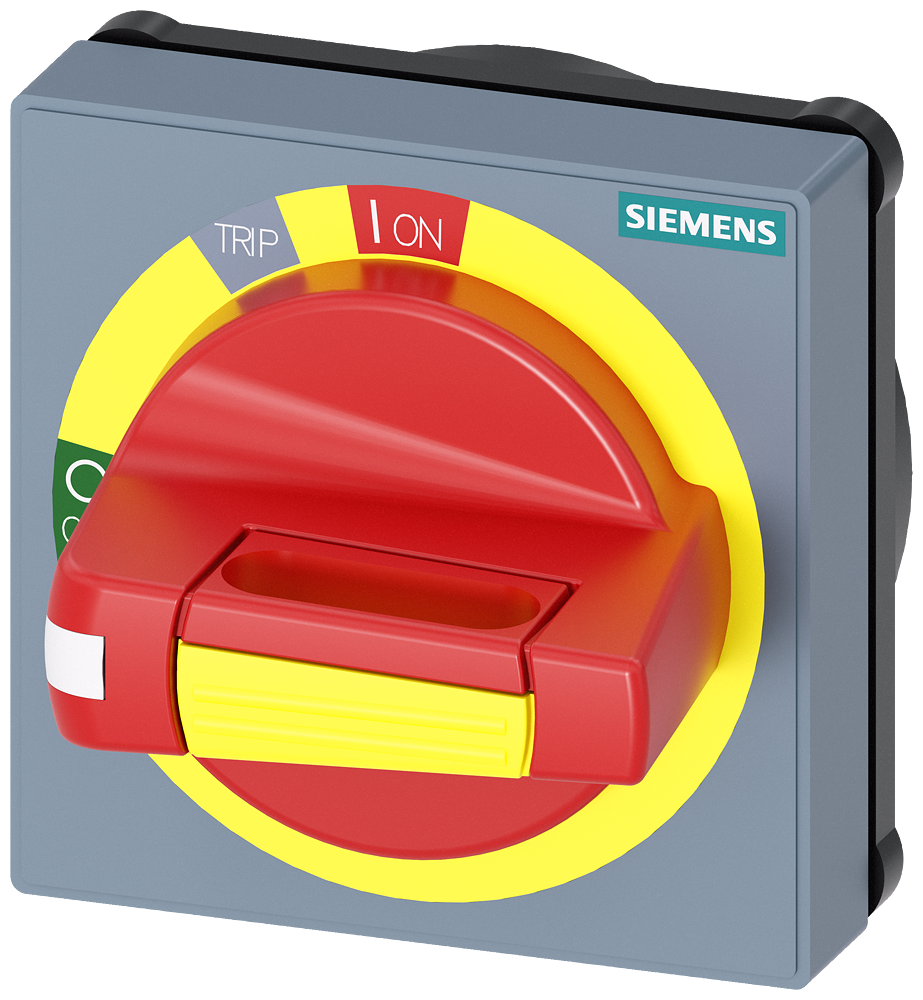 3VA1,2 HANDLE, MASKING PLATE, EMERGENCY