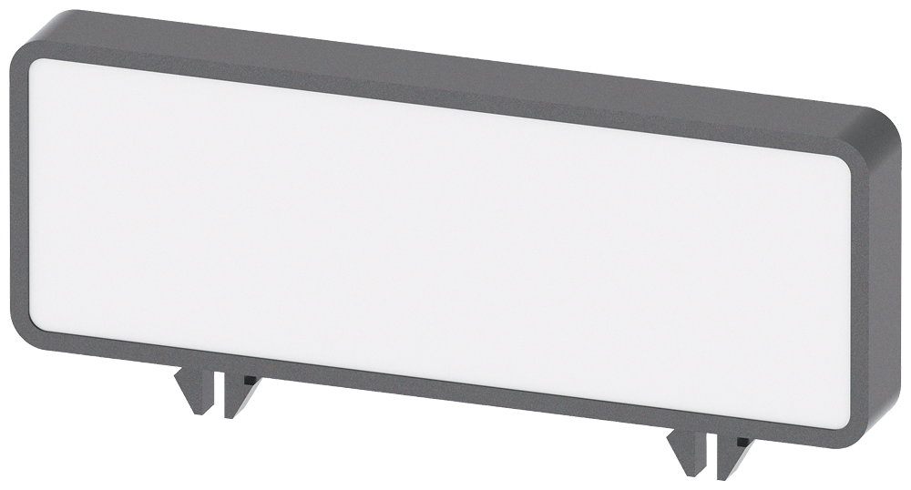 LABELING PLATE FOR COVER FRAME